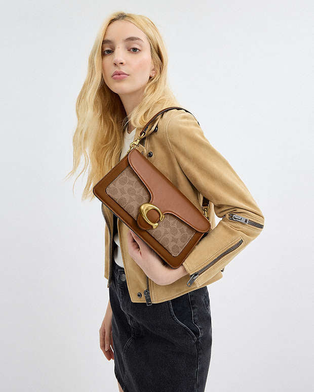 Coach Tabby 26 In Signature Canvas