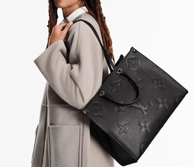 LOUIS VUITTON
ON THE GO MONOGRAM
TOTE BAG