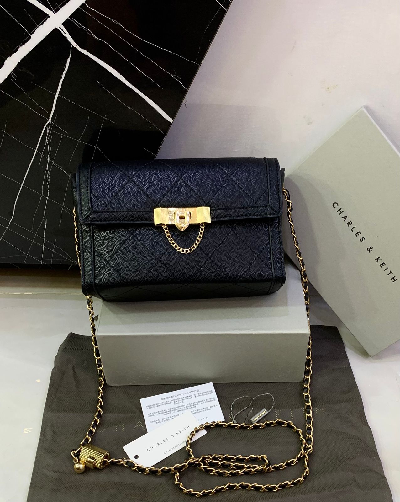 C-K crossbody bag