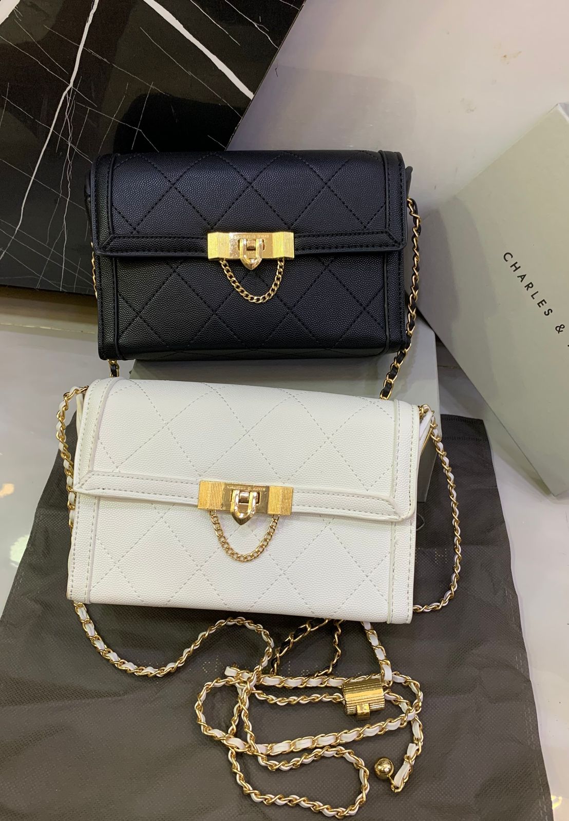 C-K crossbody bag