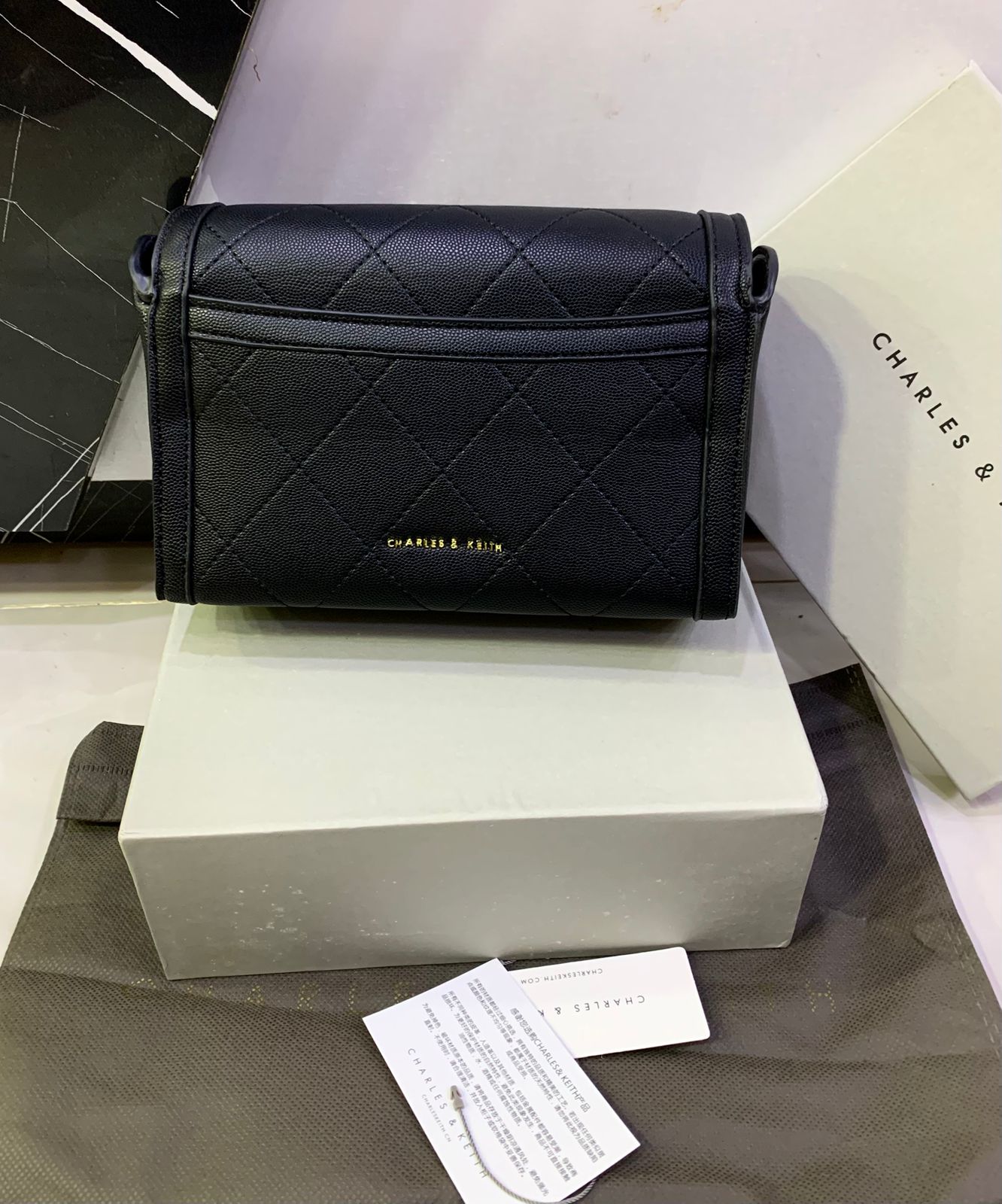 C-K crossbody bag