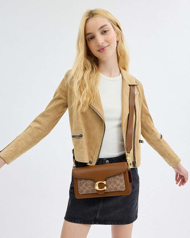 Coach Tabby 26 In Signature Canvas