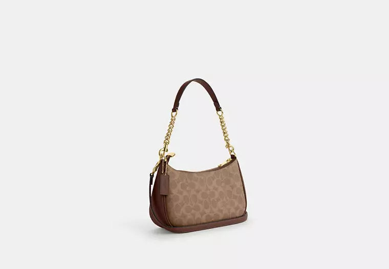 Coach Teri Shoulder Bag In Signature Canvas