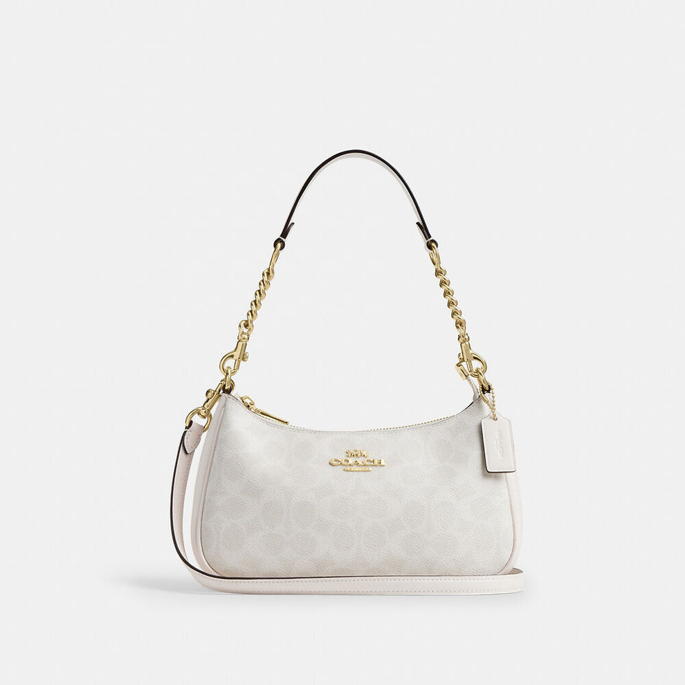 Coach Teri Shoulder In Signature Canvas