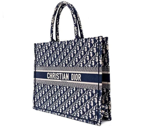 Dior Oblique Pattern Book Tote