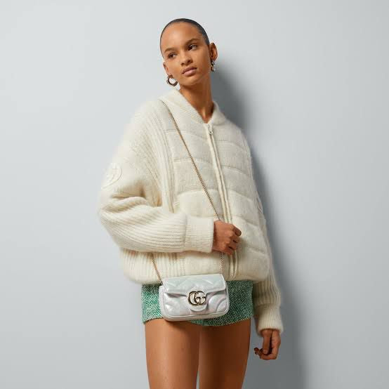 Gucci GG Marmont matelass leather bag