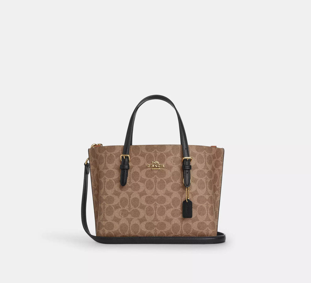 Coach Mollie Tote Bag 25 In Signature Canvas